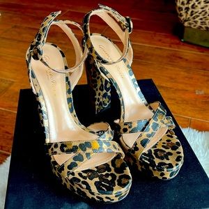 Gianvito Rossi Milano, Size 37 (7), Leopard print, worn once.
